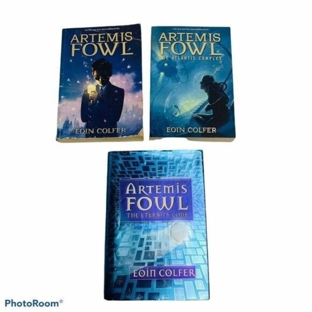 Artemis Fowl Novel Series Eoin Colfer Books Paperback Hardback Lot Of 3